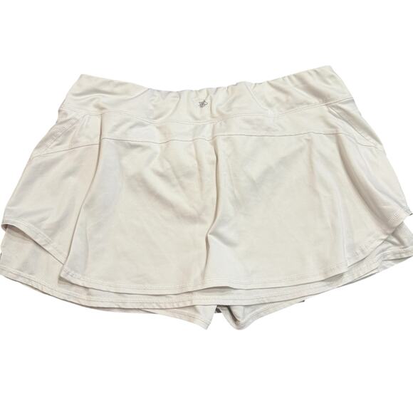 Tek Gear Women’s white tennis skort, tiered, Xl - Picture 5 of 5